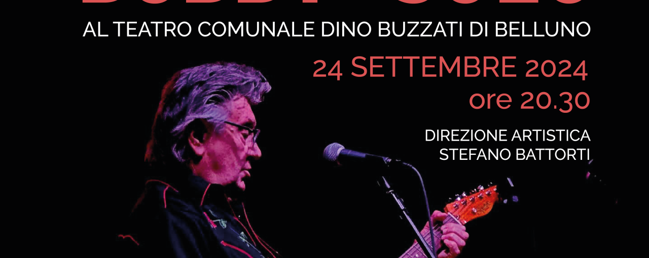 Bobby Solo al teatro D. Buzzati di Belluno il 24 settembre 2024