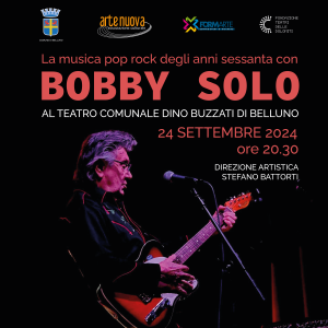 Bobby Solo al tearo D. Buzzati di Belluno il 24 settembre 2024